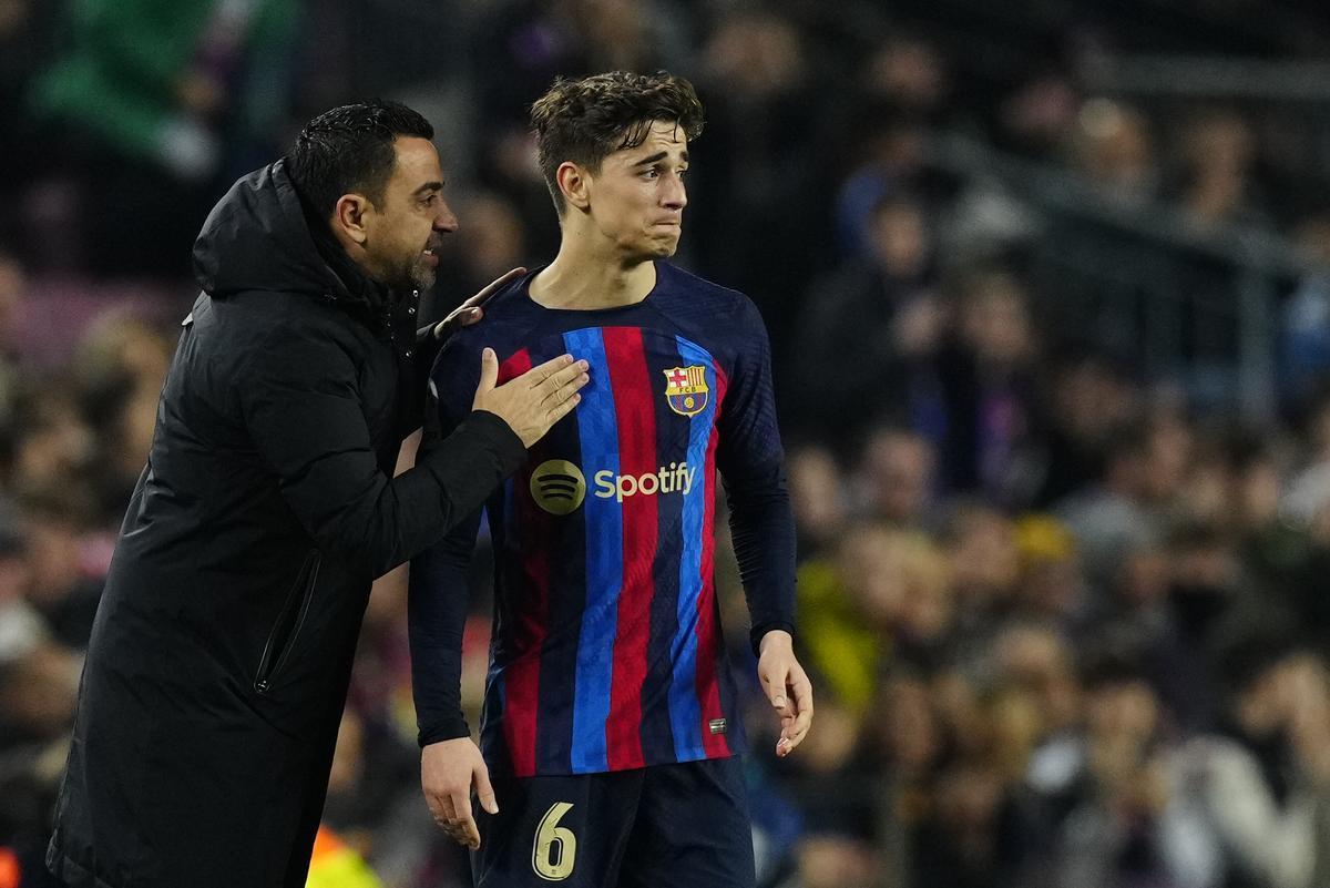 Xavi được cho là muốn ưu tiên chiêu mộ Gavi nếu dẫn dắt MU